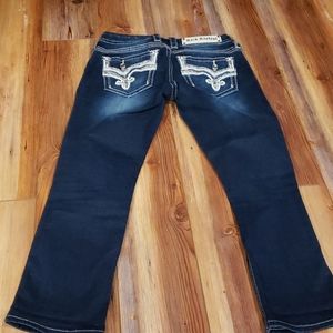 Rock revival sz 26 crop jeans